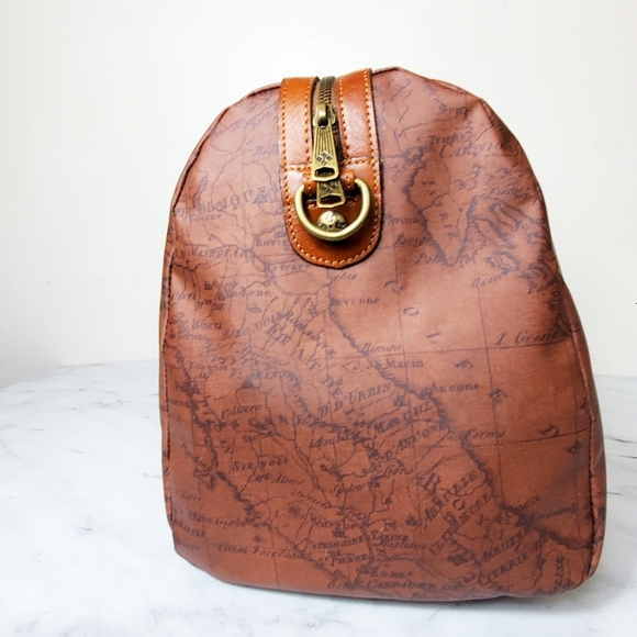 Patricia Nash Bags Patricia Nash Milano Duffel Patina Signature Map